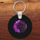 Problem Heimer Lila Heimer's Awareness 4 Schlüsselanhänger (Vorderseite)