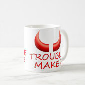 Problem-Hersteller u. Teufel-Horn-große Kaffeetasse (VorderseiteRechts)