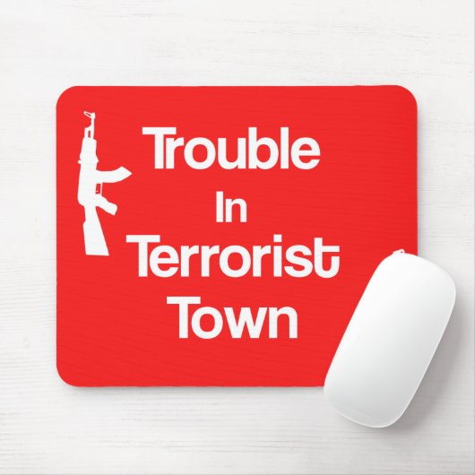 Problem in der Terrorist-Stadtspiel-Mausunterlage Mousepad (Mit Mouse)