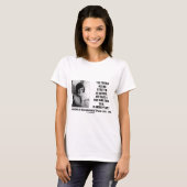 Problem Jacqueline Kennedy mit mir T-Shirt (Vorne ganz)