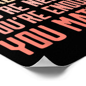 Problem Kindness bekämpfen Stigma psychische Gesun Poster (Ecke)