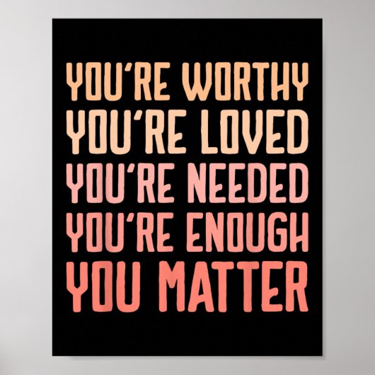 Problem Kindness bekämpfen Stigma psychische Gesun Poster (Vorne)