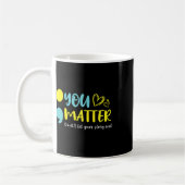 Problem Lass dein Story End Semicolon Mental nicht Kaffeetasse (Links)