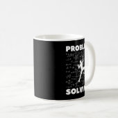 Problem Lösung Climber Geschenk Rock Klettern Boul Kaffeetasse (VorderseiteRechts)