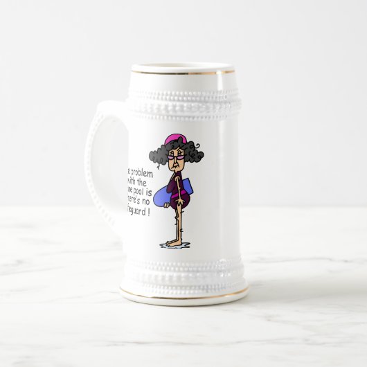 Problem mit dem Genpool Bierglas (Vorderseite Links)