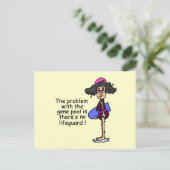 Problem mit dem Genpool Postkarte (Stehend Vorderseite)