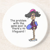 Problem mit dem Genpool Sandstein Untersetzer (Vorne)