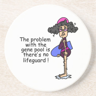 Problem mit dem Genpool Sandstein Untersetzer