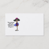 Problem mit dem Genpool Visitenkarte (Rückseite)