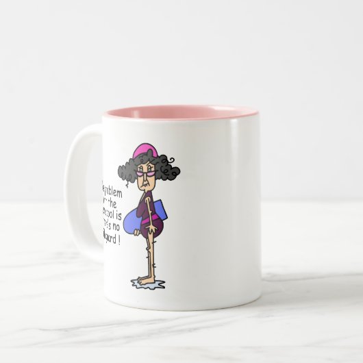 Problem mit dem Genpool Zweifarbige Tasse (Vorderseite Links)