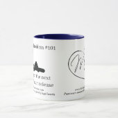 Problem mit dem Nerd buchen #101 Tasse (Zentrum)