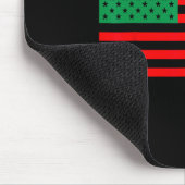 Problem mit dem schwarzen Leben - die Flagge der A Mousepad (Ecke)