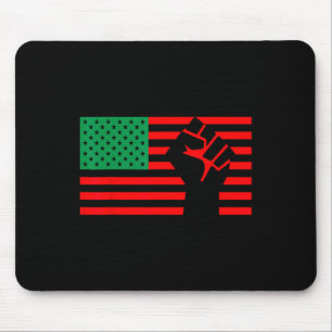 Problem mit dem schwarzen Leben - die Flagge der A Mousepad