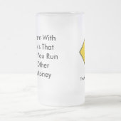 Problem mit Sozialismus Mattglas Bierglas (Mittel)