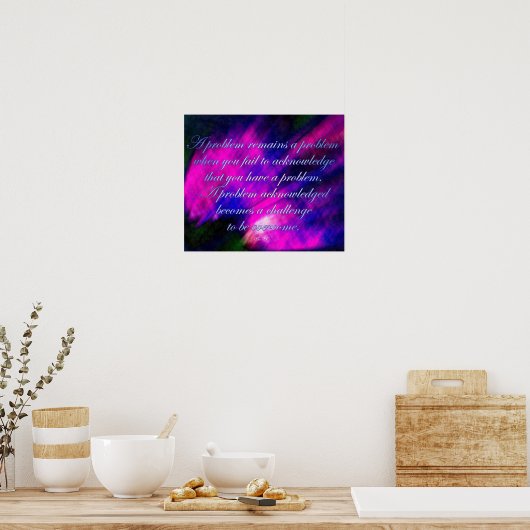 Problem Overcomer Poster (Küche)