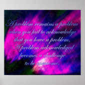 Problem Overcomer Poster (Vorne)