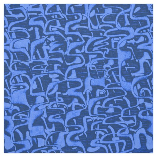 Problem-Retro psychedelisches abstraktes Stoff (Muster)