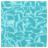 Problem-Retro psychedelisches abstraktes Stoff (Nahaufnahme)