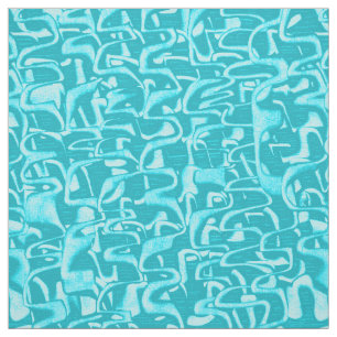 Problem-Retro psychedelisches abstraktes Stoff