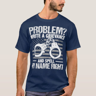 Problem schreiben Sie ein Problem und schreiben Si T-Shirt