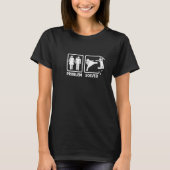Problem Solution Couple Relationship Equal Rights  T-Shirt (Vorderseite)
