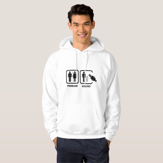 Problem Solved Hoodie (Vorne ganz)