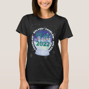 Problem Solver 2022 Hochsaison Vintager Schneefall T-Shirt