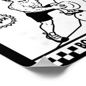 Problem Solver Rock Edition Climbing Wall Fun  Poster (Ecke)