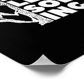 Problem Solving Climber Gift, Rock Climbing, Bould Poster (Ecke)