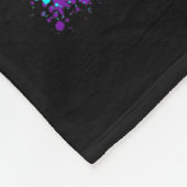 Problem Suizidprävention Bewusstsein Amerikanische Fleecedecke (Ecke)