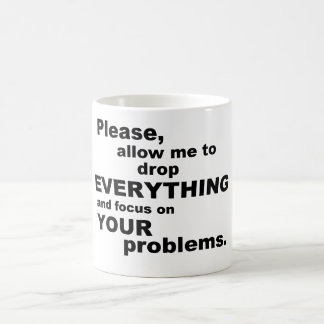 Problem-Tasse Kaffeetasse