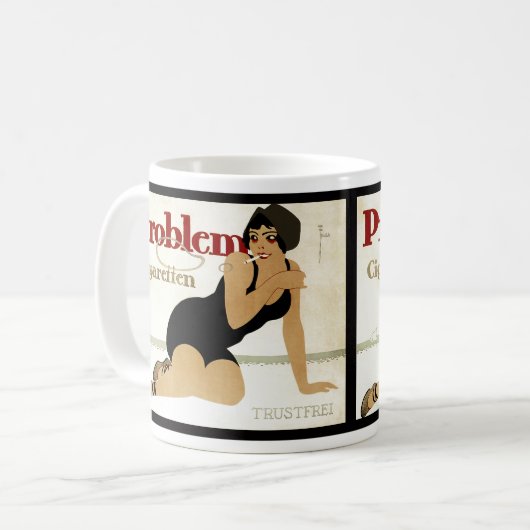 Problem Zigarettenanzeige Kaffeetasse (Vorderseite Links)