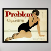 Problem Zigarettenanzeige Poster (Vorne)