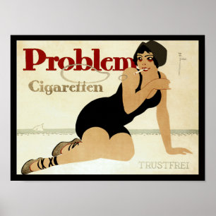 Problem Zigarettenanzeige Poster