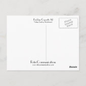 Problem Zigarettenanzeige Postkarte (Rückseite)