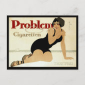 Problem Zigarettenanzeige Postkarte (Vorderseite)