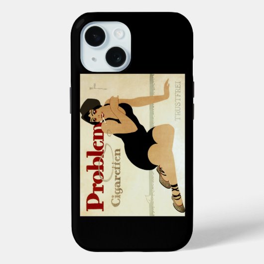 Problem-Zigarettenwerbung Case-Mate iPhone Hülle (Rückseite)