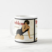 Problem-Zigarettenwerbung Kaffeetasse (Vorderseite Links)
