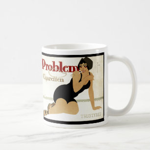 Problem-Zigarettenwerbung Kaffeetasse