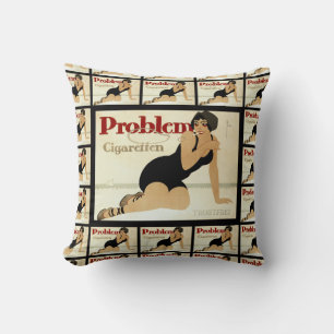 Problem-Zigarettenwerbung Kissen