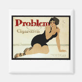 Problem-Zigarettenwerbung Magnet (Vorne)