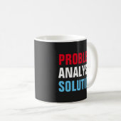Problemanalyse - Motivierend Inspiration Kaffeetasse (VorderseiteRechts)