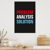 Problemanalyse - Motivierend Inspiration Poster (Küche)