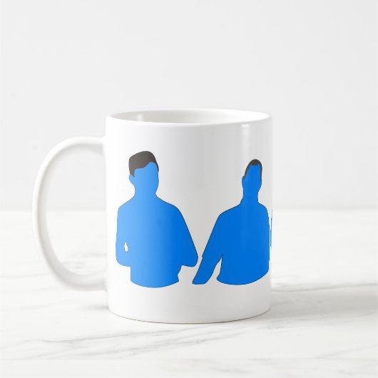 Probleme der SAISON 2 Höhere Silhouette Kaffeetasse (Links)