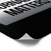 Probleme des Journalismus nicht die feindliche Ant Poster (Ecke)