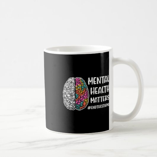 Probleme Mental Mental Kaffeetasse (Rechts)