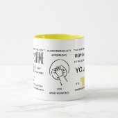 Probleme mit der Mathematik - Tasse (Zentrum)