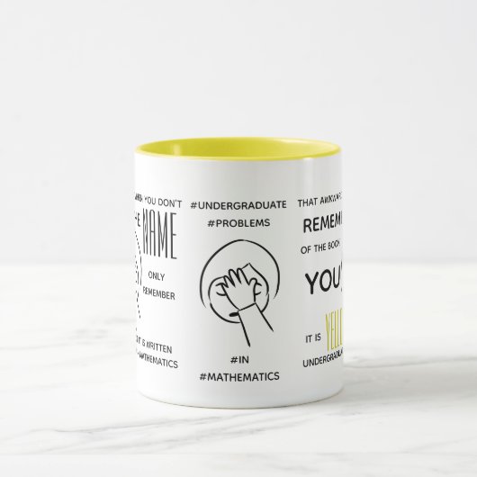 Probleme mit der Mathematik - Tasse (Zentrum)