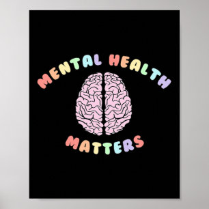 Probleme mit der psychischen Gesundheit Gesundheit Poster