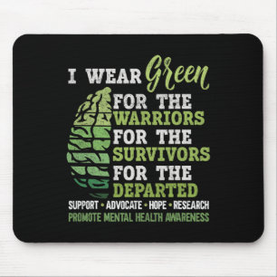 Probleme mit der psychischen Gesundheit Unterstütz Mousepad